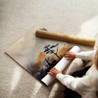 Unframed / A4 8.27 x 11.69 in / 21 x 29.7 cm / Satin Photo Paper 280 gsm
