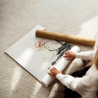 Unframed / A4 8.27 x 11.69 in / 21 x 29.7 cm / Satin Photo Paper 280 gsm