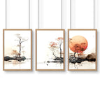 Oak Frame / A4 8.27 x 11.69 in / 21 x 29.7 cm / Satin Photo Paper 280 gsm