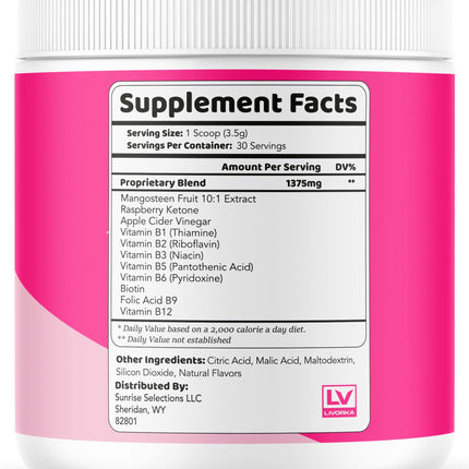 LIVORKA GelatinBurn Powder (2 Pack) – Premium Natural Wellness Formula, 120 Servings