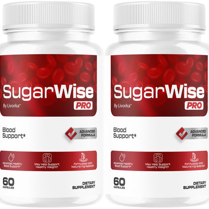 LIVORKA SugarWise Pro Capsules - 2 Pack | All-Natural Multivitamin Support