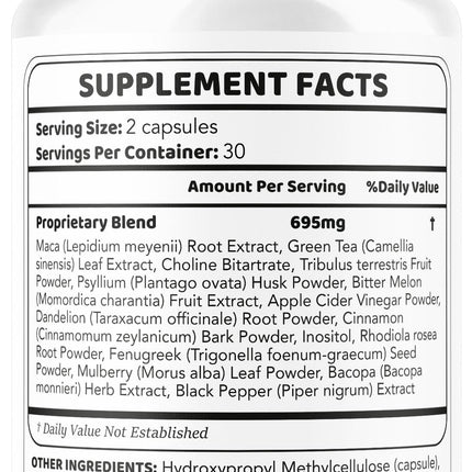 LIVORKA SugarWise Pro Capsules - 2 Pack | All-Natural Multivitamin Support