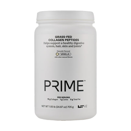 LTH Prime Collagen Peptides - Grass-Fed Vanilla, 30 Servings | Supports Joints, Digestive Health, Hair & Skin