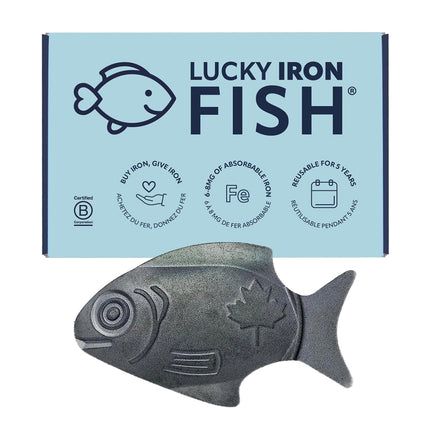 Lucky Iron Fish – The Original Daily Iron Fortification Tool (5-year supply included)