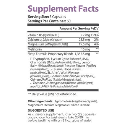 Lumen Naturals Natural Sleep for Adults – Deep Sleep Support