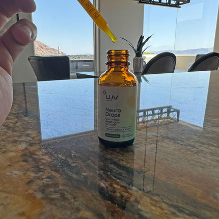 LUV health Neuro Drops – Nerve & Joint Support with Organic Adaptogens – Made in USA