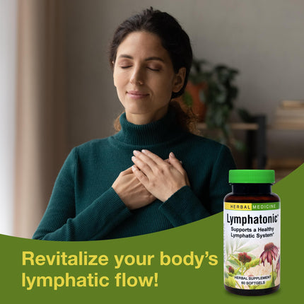 Herbs ETC. Lymphatonic Sg, 60 CT | Lymphatic Support Herbal Supplement