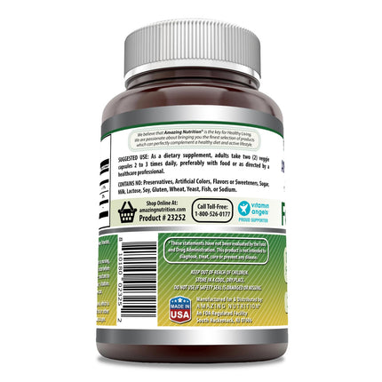 Amazing Formulas Fenugreek Seed Supplement | 610 Mg | 360 Veggie Capsules | Non-GMO | Gluten Free | Made in USA (Pack of 2)