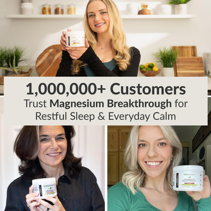 BIOptimizers Magnesium Breakthrough Drink – 8 Magnesium Forms, Electrolytes, Sleep Support & Recovery