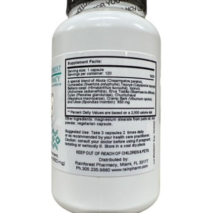 Avenca Capsules (Adiantum Capillus-Veneris) 500 mg - 100 Capsules | Maidenhair Fern Herbal Supplement