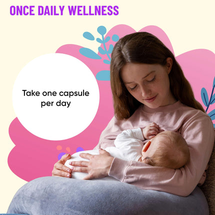 Mama's Select Postnatal Vitamins – Boosts Hair Recovery, Milk Supply, & Wellness – Allergen-Free, Vegan, MTHFR Friendly, Methylated Folate & B Vitamins, Easy-to-Swallow, No Biotin - 30 Capsules