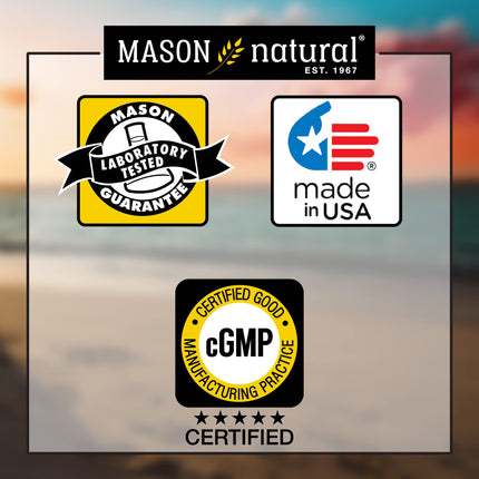 Mason Natural Glucosamine Complex + MSM with Vitamin C (90 Caps x 2)
