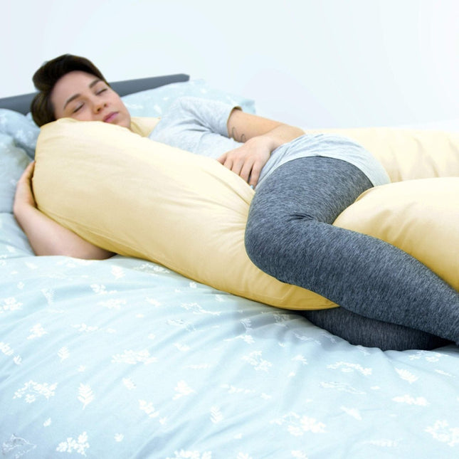 Maternity Pillow And Case 12 Ft - Buttercup Cream