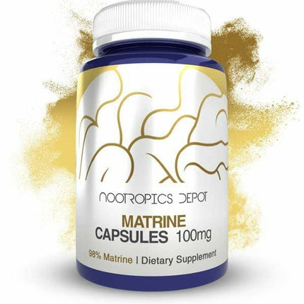 Matrine Capsules | 100mg | 98% | Sophora flavescens Extract | 60 ct