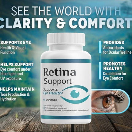 M B RetinaSupport Capsules (Pack 2) – 20/20 Vitamins, 120 Capsules
