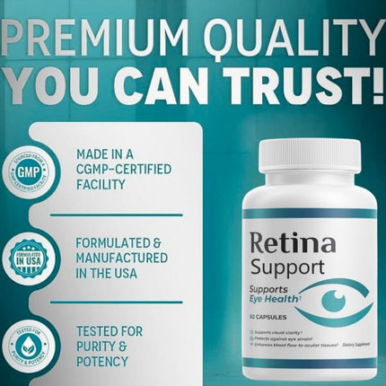 M B RetinaSupport Capsules (Pack 2) – 20/20 Vitamins, 120 Capsules