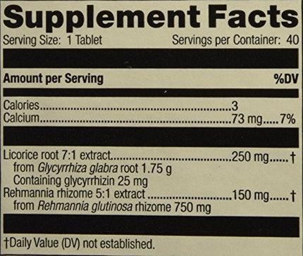 Mediherb Adrenal Complex 40 Tabs | Adrenal Support Supplement