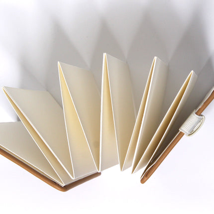*Concertina Watercolour Sketchbook – A5 inch Faux Leather Hardback + 300gsm Saunders Waterford Paper