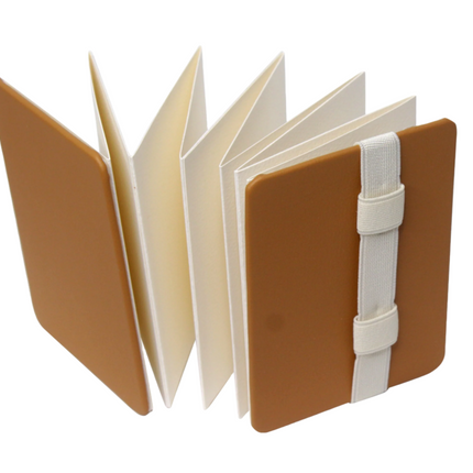 *Concertina Watercolour Sketchbook – A6 Faux Leather Hardback + 300gsm Saunders Waterford Paper