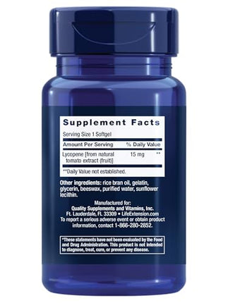 Mega Lycopene 90 Softgels – Prostate & Arterial Health, Non-GMO, Gluten-Free