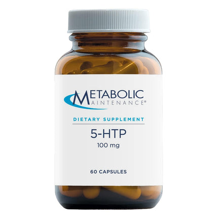 Metabolic Maintenance 5-HTP 100mg – Mood Support with Vitamin B6 & C, 60 Capsules