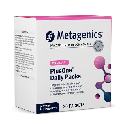 Metagenics PlusOne Daily Prenatal Packs - Prenatal & Nursing Support (30 Packets)