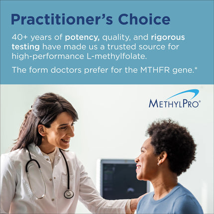 MethylPro Multivitamin + 15 mg Methylfolate – Iron-Free Multivitamin, 30 Capsules