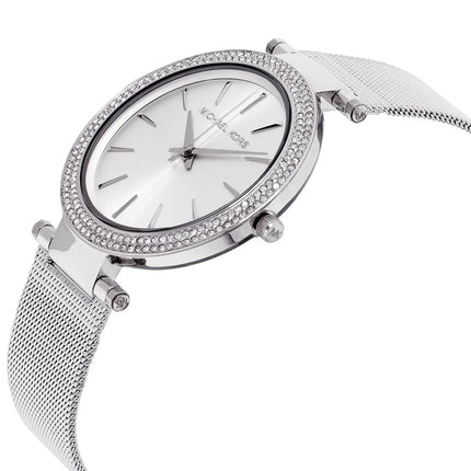 Michael Kors MK3367 Mini Darci Women's Silver Mesh Watch