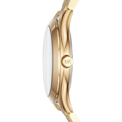 Michael Kors MK3512 Ladies Slim Runway Gold Watch