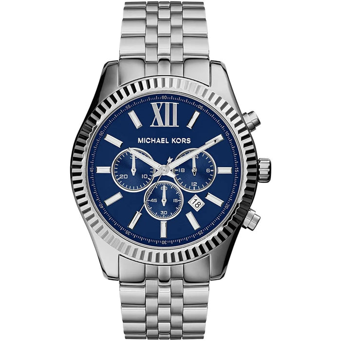 Michael Kors MK8280 Lexington Men's Silver Watch