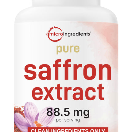 Micro Ingredients Saffron Extract | 240 Veggie Capsules | Mood & Vision