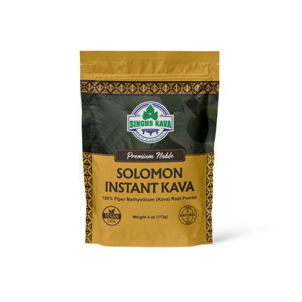 Micronized Instant Kava Powder - Solomon Kava (4 oz) | Noble Certified