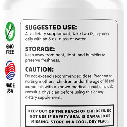 (2 Pack) Mind Guard Brain Supplement - Memory & Focus Support, 120 Capsules