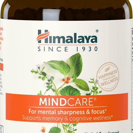 Himalaya MindCare Nootropic Brain Supplement – 1170 mg, 120 Capsules