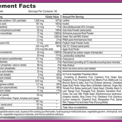 MiracleMulti Women Multivitamin with Probiotics - Immune Support & Energy | 60 Servings | Non-GMO