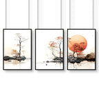 Black Frame / A4 8.27 x 11.69 in / 21 x 29.7 cm / Satin Photo Paper 280 gsm