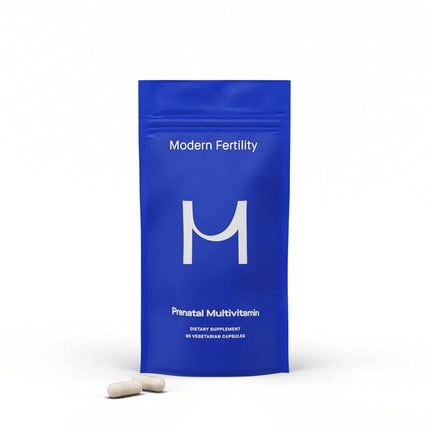 Modern Fertility Prenatal Multivitamin – OB-GYN Developed, 12 Essential Nutrients, 60 Capsules