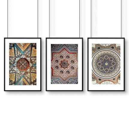 Islamic wall art frames | Set of 3 wall art prints