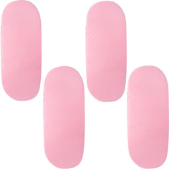 Moses Basket Jersey Fitted Sheet 100% Cotton - Pack Of 4