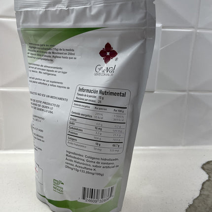 Moviment: Hydrolyzed Collagen + Hyaluronic Acid – Sugar-Free Cherry Flavor