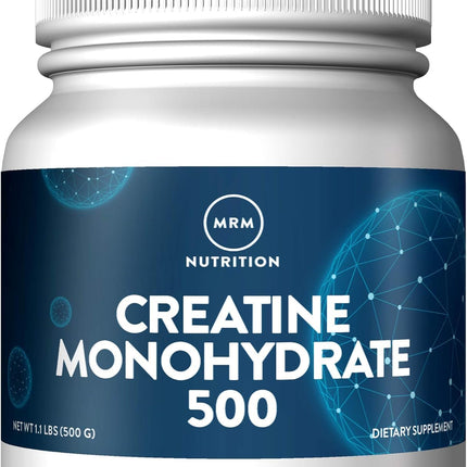 MRM Creatine Monohydrate 500 — 100% Micronized | 100 Servings