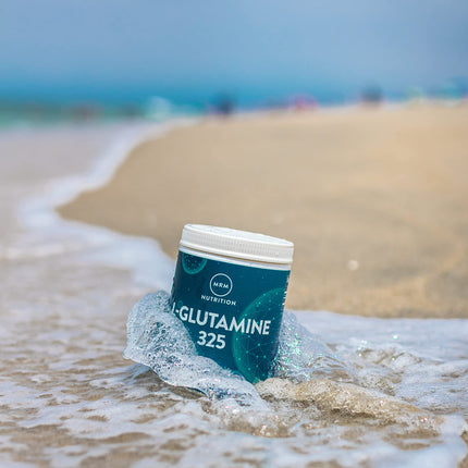 MRM L-Glutamine Powder 5000mg – Fermented Vegan Amino Acid for Gut Health & Recovery | 200 Servings