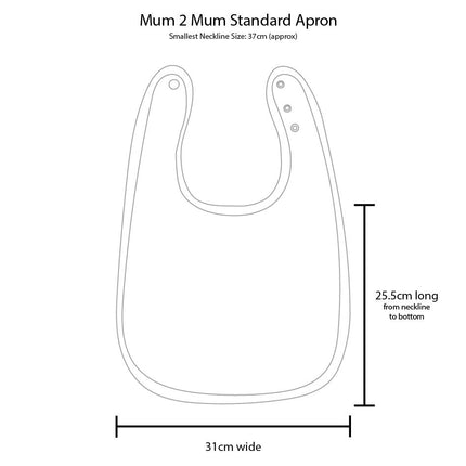 Mum 2 Mum PLUS Clothing Protector For Adults & Youths - 15 Colours