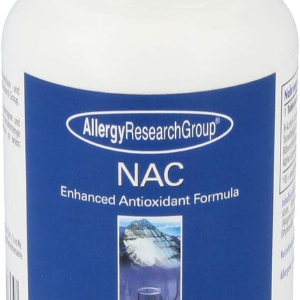 Allergy Research Group NAC Enhanced – N-Acetyl-L-Cysteine for Glutathione & Immune Support (90 Count)