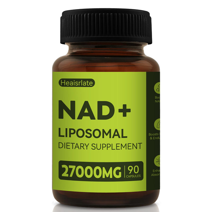 NAD+ 1000mg with Resveratrol & Quercetin — Anti-Aging NAD Supplement, Brain Health & Energy — 90 Caps