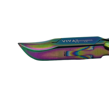 Titanium Nail Nipper Concave Smooth Handles -14cm
