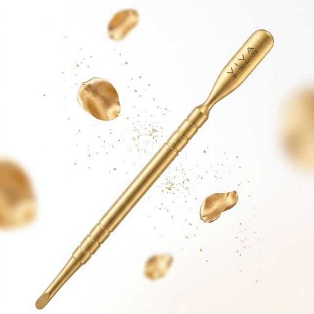 Dual Manicure Pusher - GOLD
