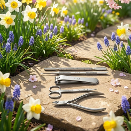 Silver Nail Tools Pro - 5 Pieces