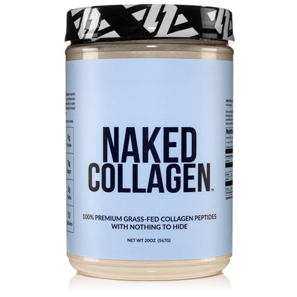 NAKED Collagen Peptides Powder – Pasture-Raised, Unflavored, 60 Servings, 20oz | Paleo, Keto, Gluten Free, Non-GMO