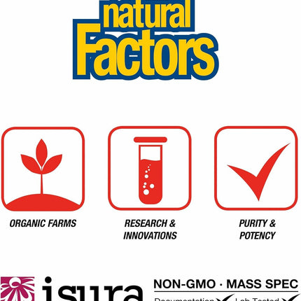 Natural Factors Phosphatidylserine – Memory & Brain Support, Gluten & Soy Free, 60 Softgels